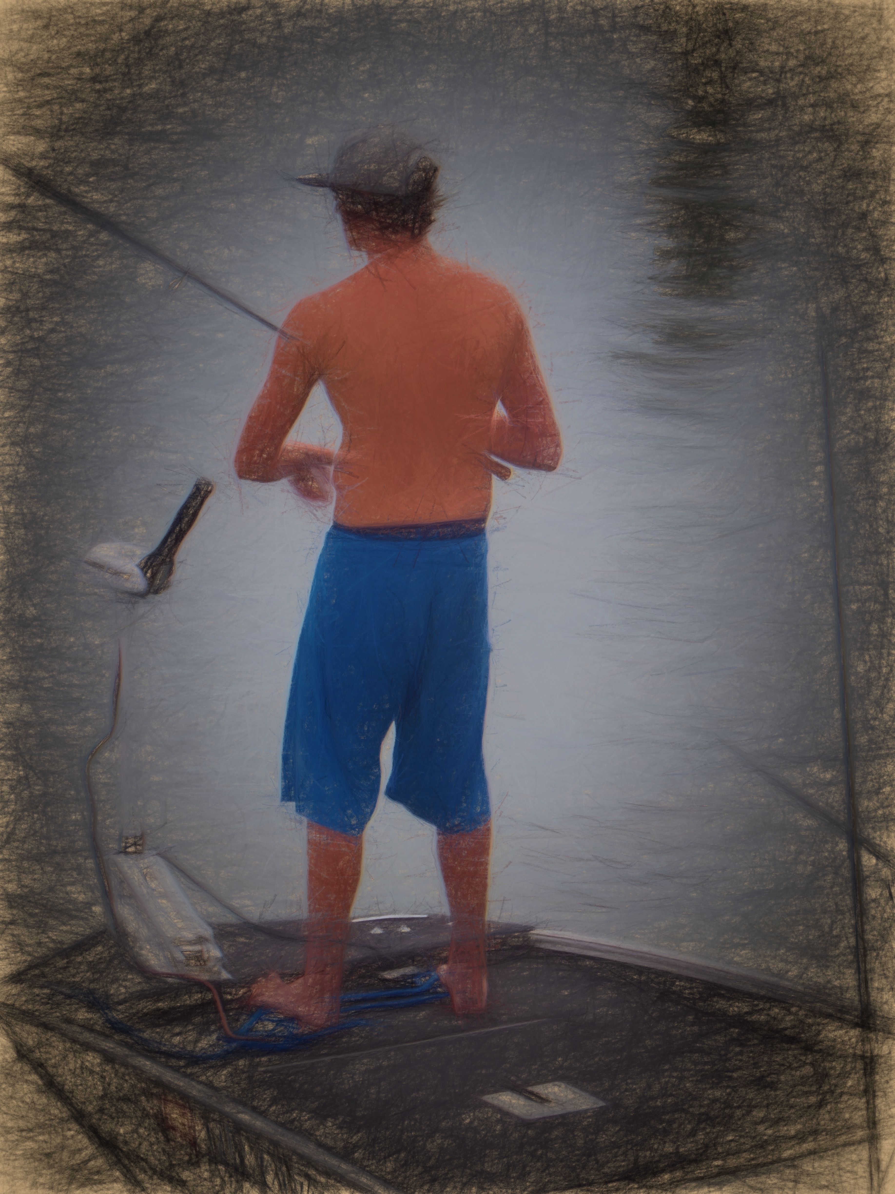 fishing boy